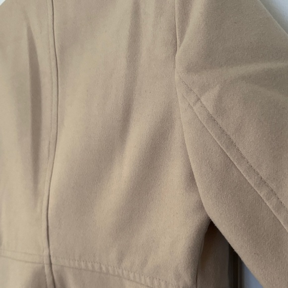 Old Navy Women's Classic Tan Peacoat - Picture 8 of 10